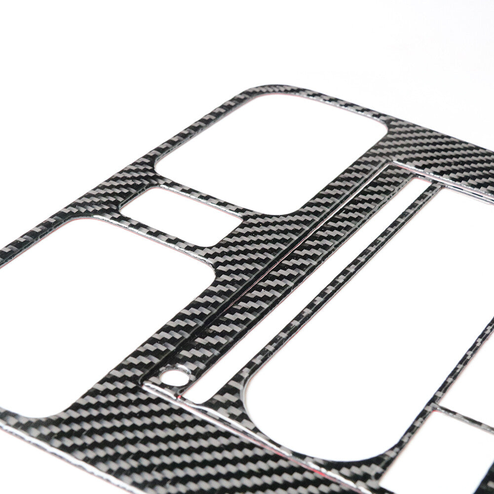 Carbon Fiber Center Air Outlet CD Panel Trim Cover for Subaru Forester 2005-2006