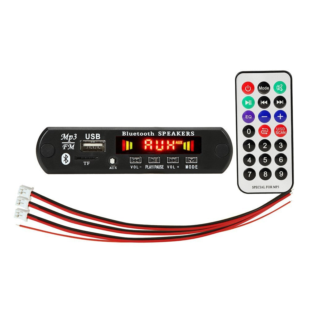 Car MP3 Player Module Bluetooth Handsfree Decoder Board Amplifier Accessories