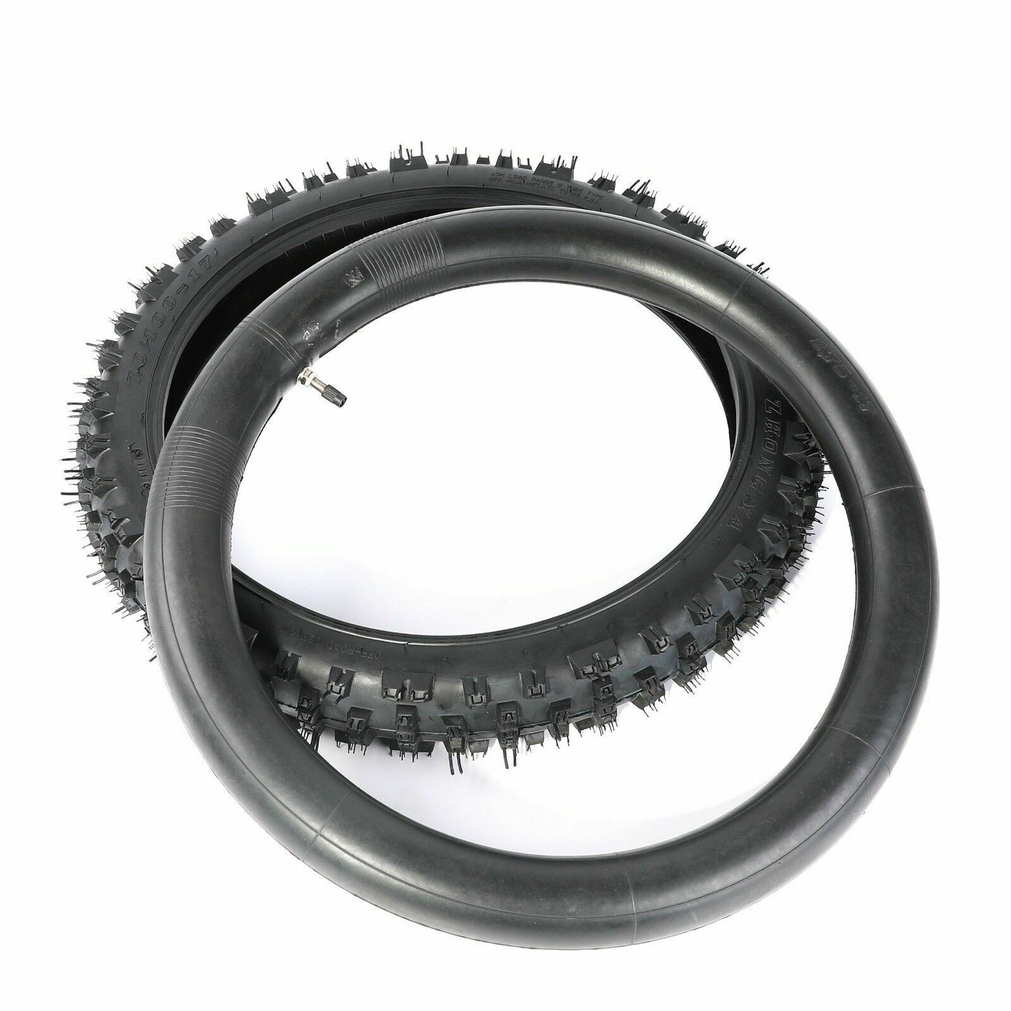 17-inch front 70/100-17 tires and 2.50/2.75-17 tubing for Dirt Pit bike paths CT90 CT110