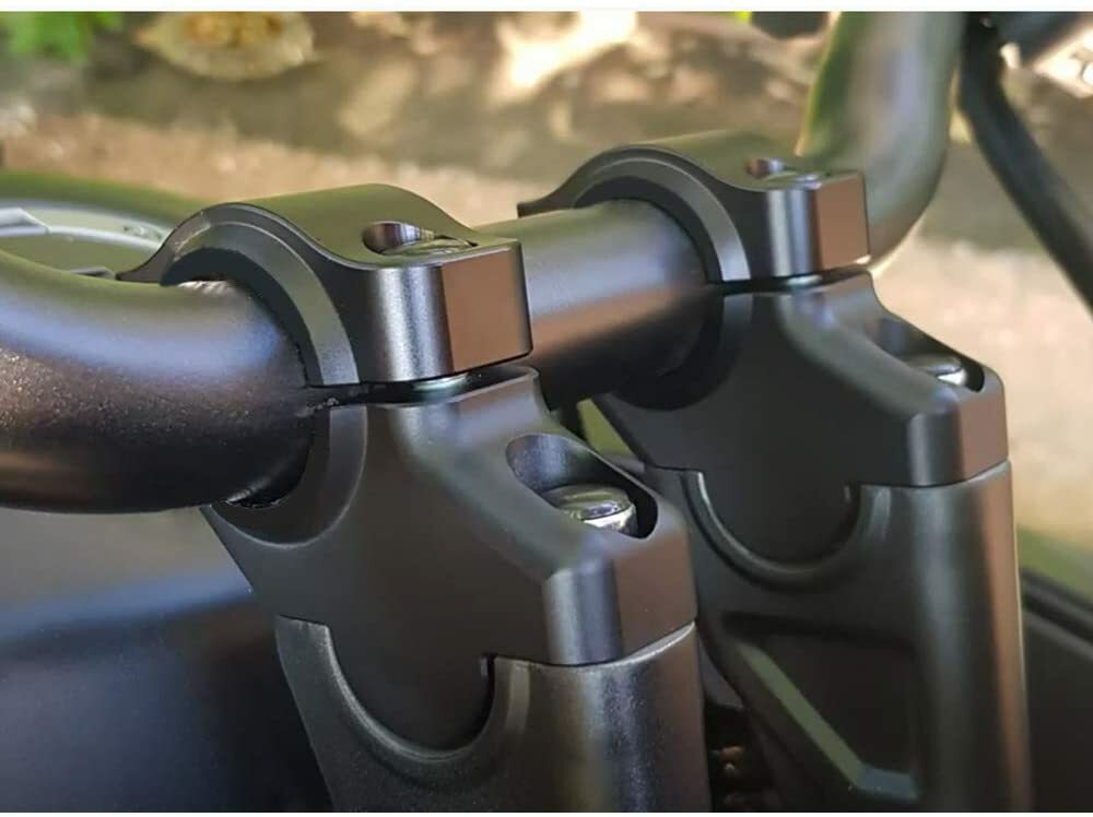 22mm 7/8 Handlebar Risers W/ Clamps for Suzuki GSXS1000/750/600 Bandit 1200/600