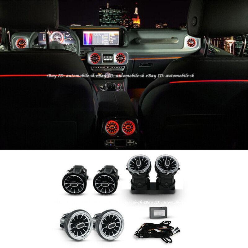Ambient Light LED Vents Covers for Mercedes G-Class W463 W464 G63 G550 G500 6PC