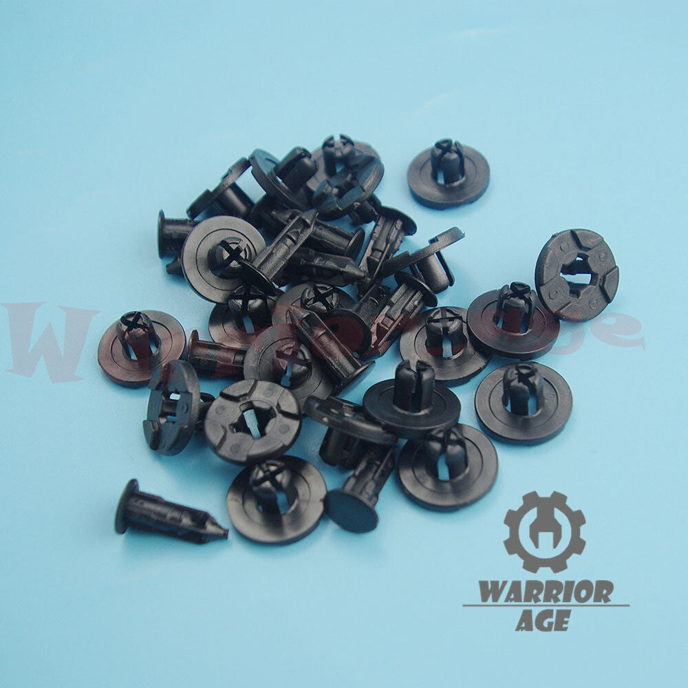 Qty30 Push-Type Retainer for 08-2015 Lancer Fender Liner Clips Right MR328954