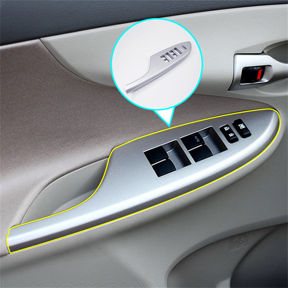 Door Window Switch Trim Cover Bezel Panel for Toyota for Corolla 2010-2013 LHD only