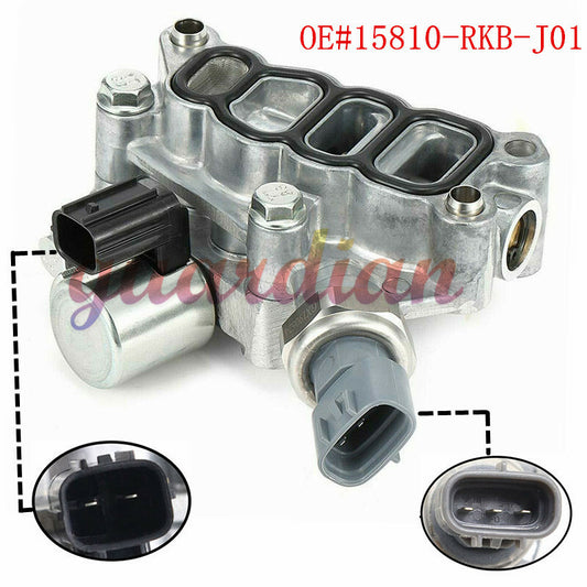 15810-RKB-J01 VTEC Solenoid Spool Valve W/Gasket for Honda Accord Odyssey Pilot