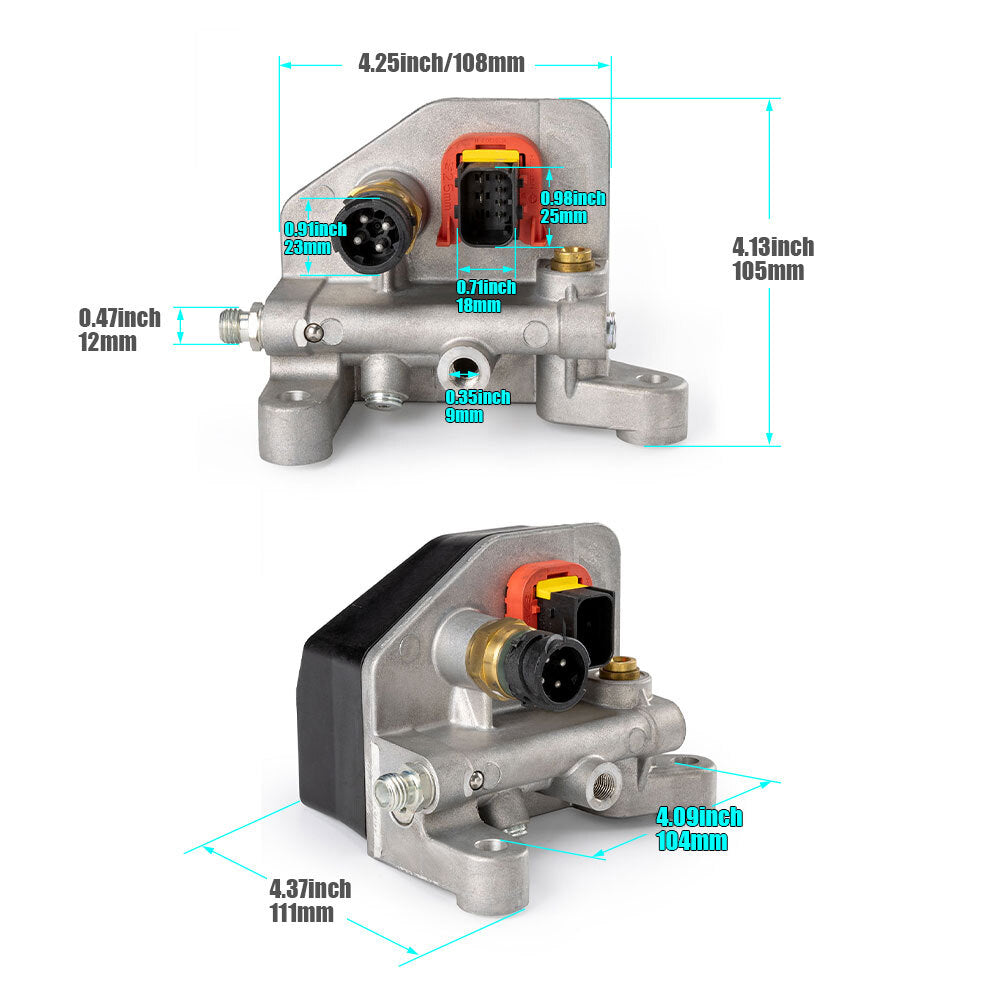 1PCAir Purge Valve Module 22452551 21534115 for MACK CHU CXU GU8 MRU MP8 for Volvo