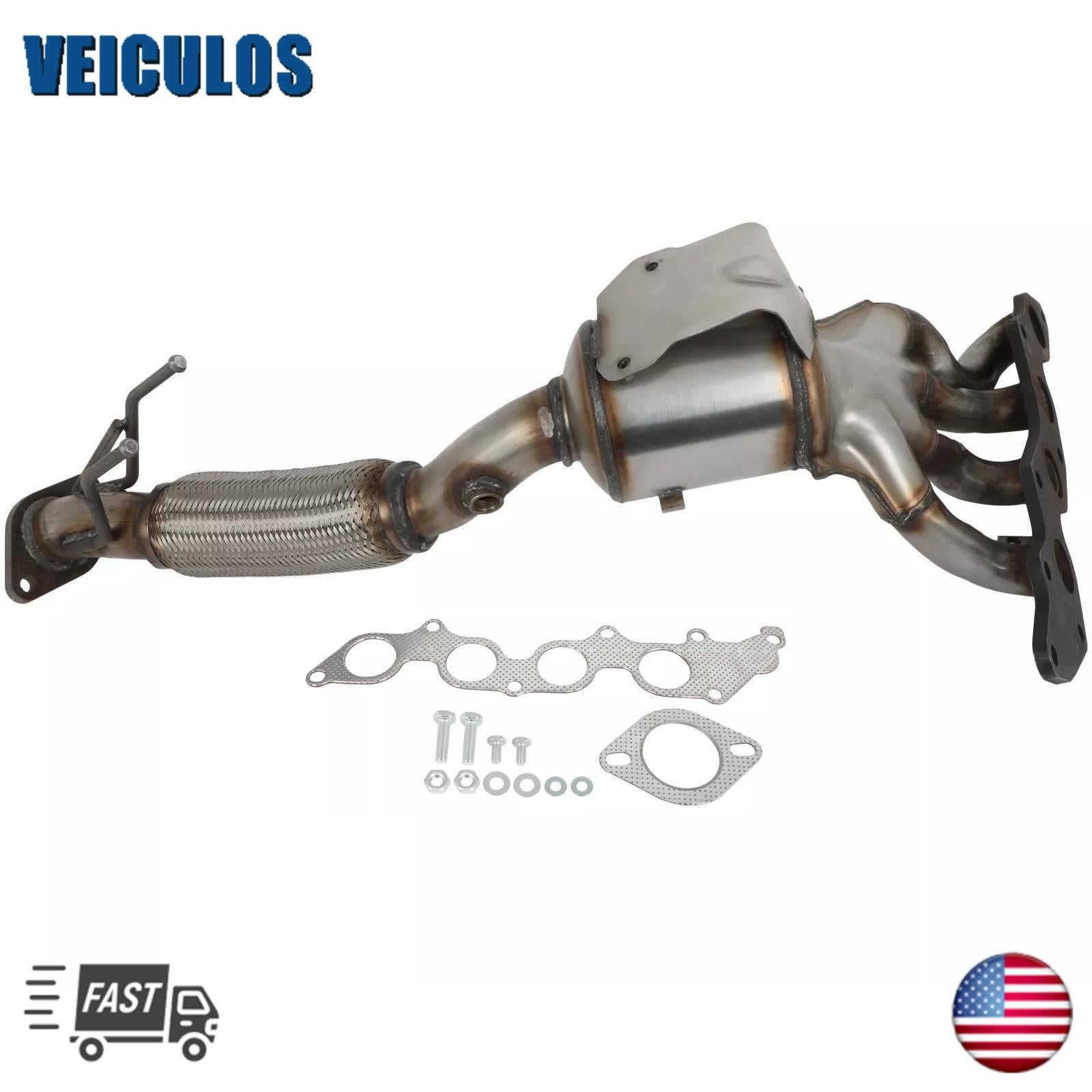 Front Catalytic Converter For 2013-2020 for Ford Fusion 2.5L Exhaust 19629 674316