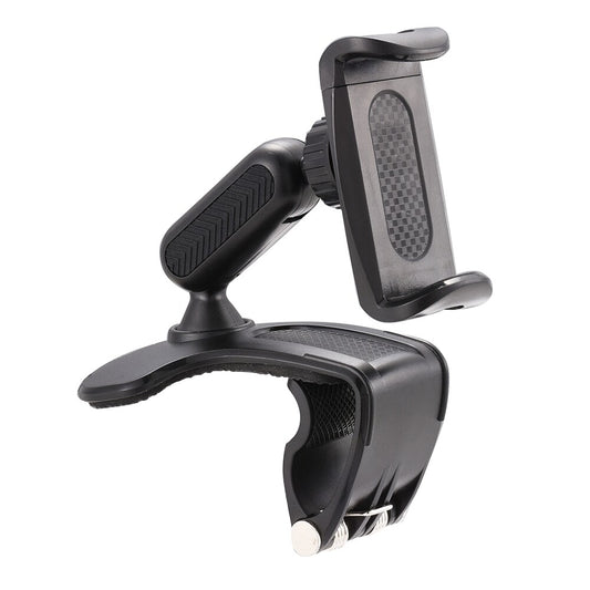 Car Phone Mount 360 Degree Rotation Dashboard Cell Phone Clip Mount Mobile GPS