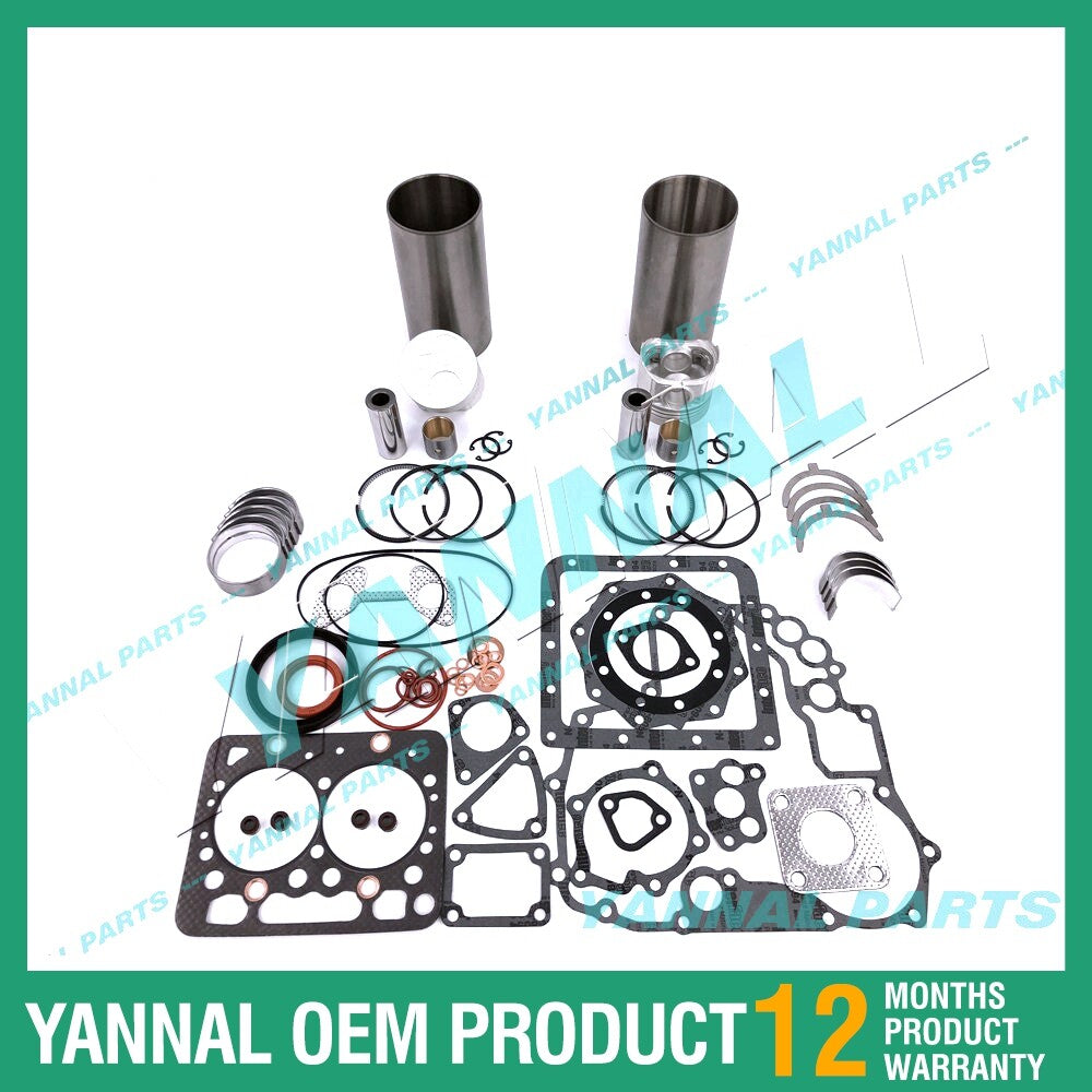 Z482 Overhaul and Reconstruction Kit with Shims and Bearings for Kubota GB110 Tractors