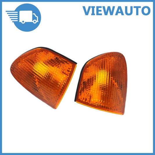 2 Pieces Front Turn Signal Blinker Corner Light Shell No Bulb For 7' E38 728i
