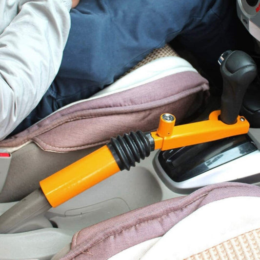 Handbrake to GearStick Lock Gear Fits Manual Automatic Cars Anti-Theft Device