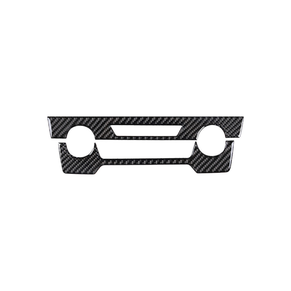 Carbon Fiber Central Control Air Conditioning Knob Trim for Honda CR-V 2017-2021
