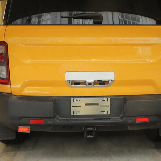 Suitable for 2021-2024 for Ford for Mustang Sport ABS Chrome Exterior Tailgate Door Handle Cover Trim