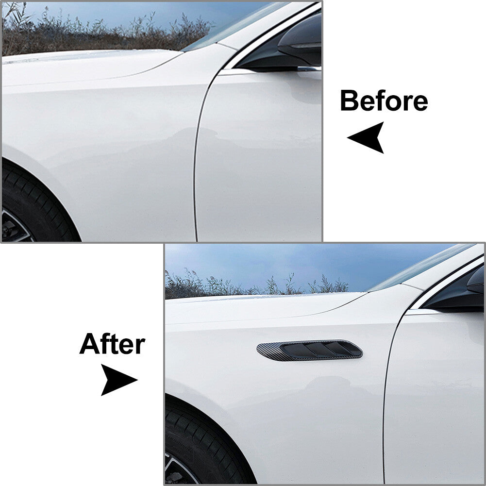 Front Fender Side Air Outlet Vent Trim for Mercedes-Benz C Class W206 C200 2022+