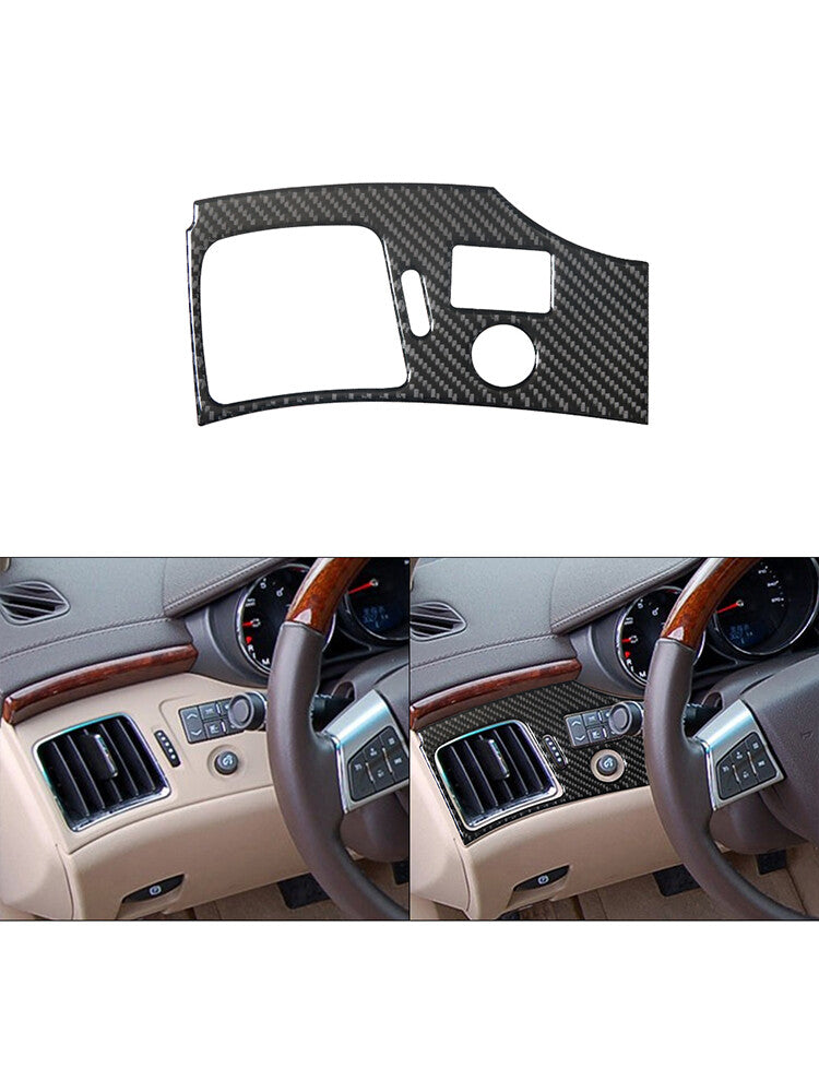 1 Car Driver A/C Outlet Trim Cover Carbon Fiber for CADILLAC CTS SPORT 2008-UP