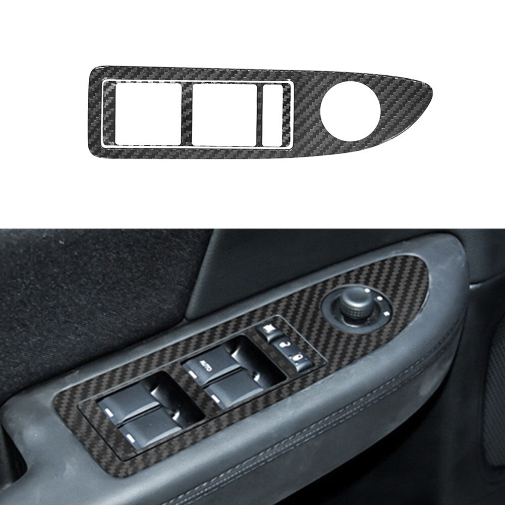 Carbon Fiber Driver Door Control Frame Cover Trim for Chrysler 200 2011-2014