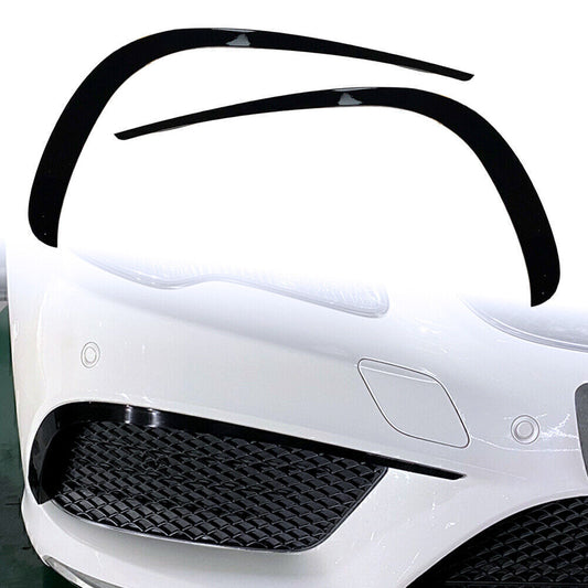 Front Bumper Lip Splitter Spoiler for Mercedes-Benz E-Class Coupe C207 2013-2016