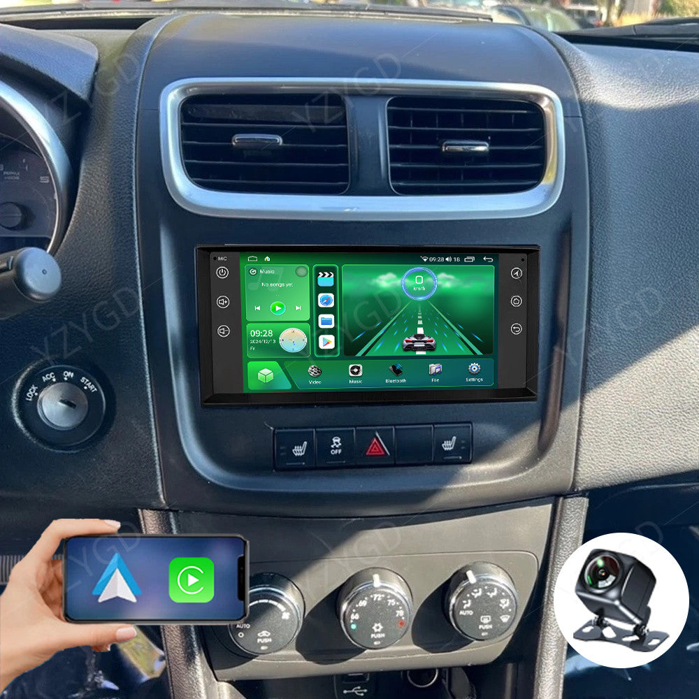 for Dodge Avenger 2011-2014 7Android Auto Carplay Car Radio Stereo GPS Navi