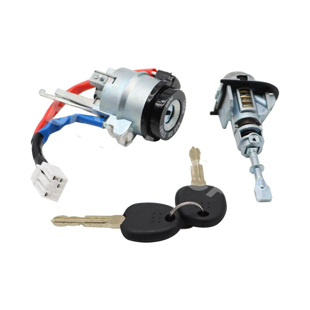 Car Full Door Lock Cylinder Ignition Set Anti-Theft Fit for Kia Forte 2009-2022