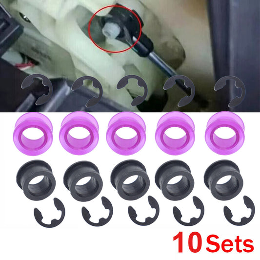 Replace Automatic Transmision Shifter Cable Bushing for Toyota 3382002370B 10Set