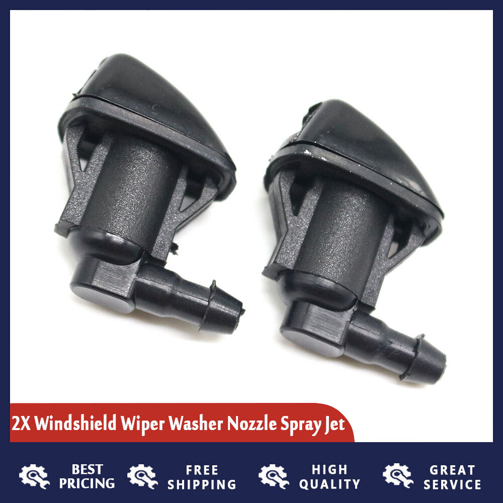 2-Piece Set for Toyota Liquid Windshield Wiper Blade Washer Nozzle Spray Cover