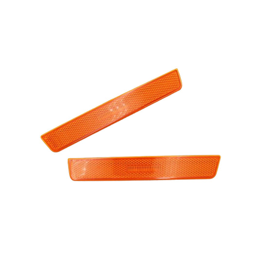 Pair for Dodge for Challenger 2015-20 Amber Lens Front Bumper Side Marker Lamp Light