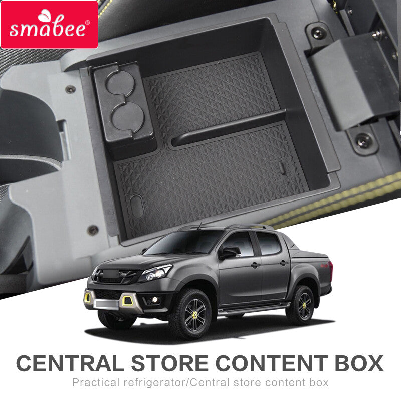 Car Central Armrest Storage Box for Isuzu D-Max MU-X 2012-2020 MUX DMAX Console