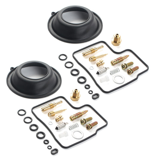 Carburetor Repair Kit Plunger Diaphragm Fit for Honda VT700 VT750 Shadow VT700C 2Set