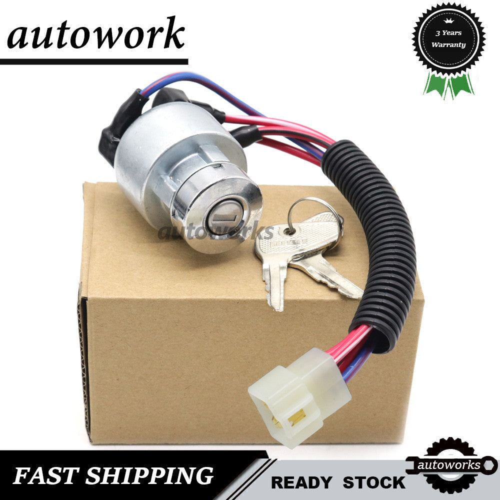 For Kubota Tractor Ignition Switch Ignition Lock w/ Keys TC020-3182