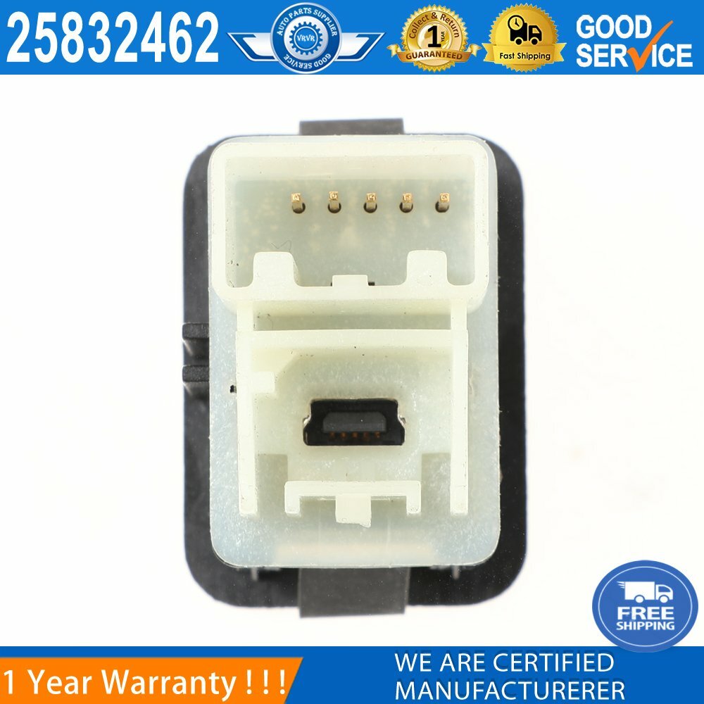 2583462 Center console Aux/USB port suitable for Allure LaCrosse Camaro SonicTerrain