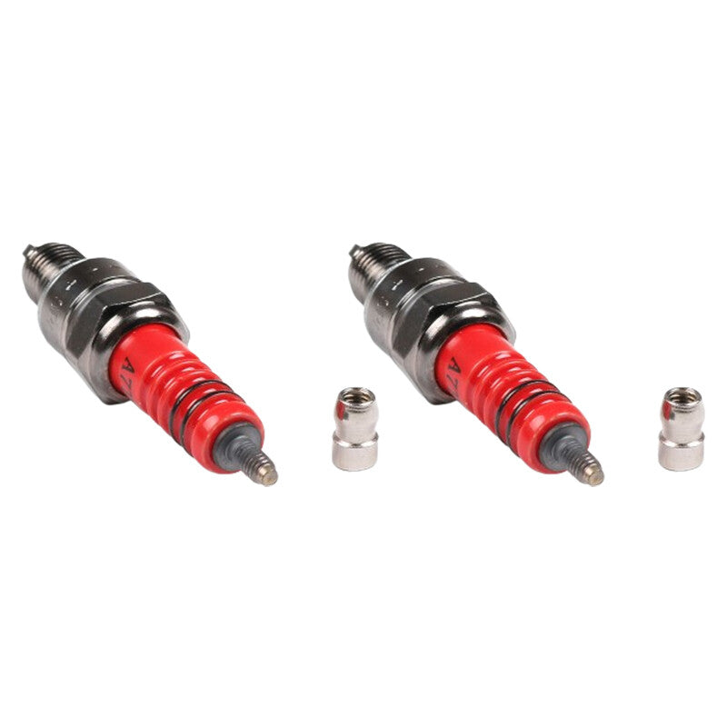 2Pcs Iridium Spark Plug A7TC For 50cc-150cc Motorcycles Beach Bikes Dirt Bikes