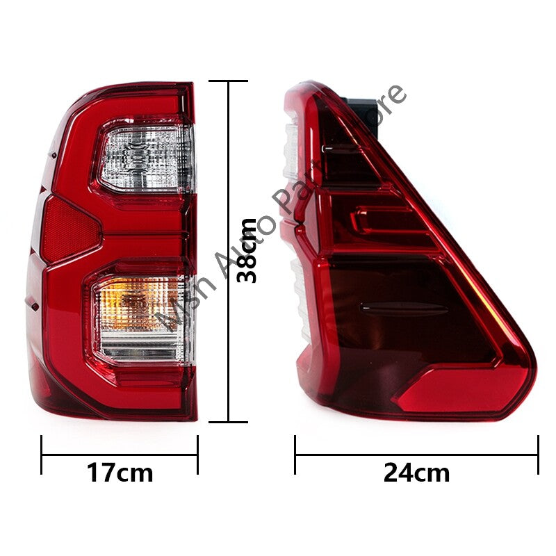 Right for Toyota Hilux Revo Rocco SR5 Pickup 2020-2022 LED Rear Tail Light