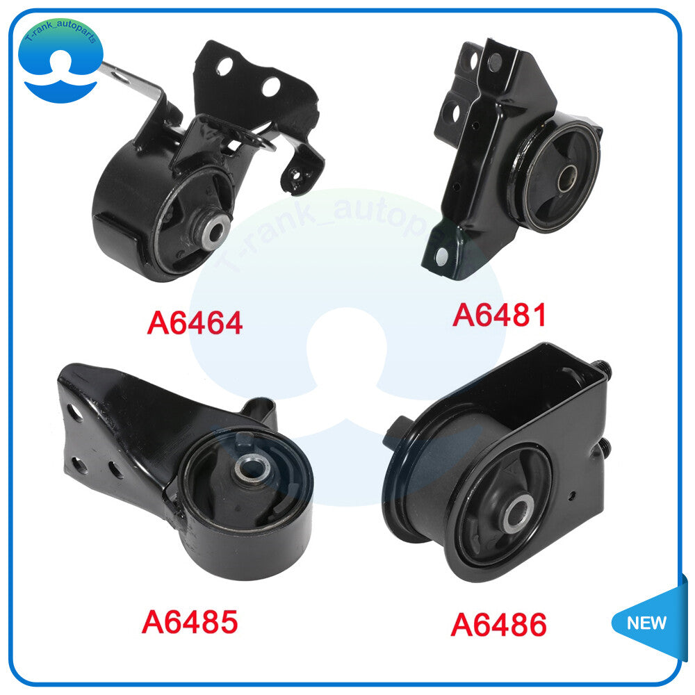 4PC Engine Motor  Automatic Transmission Mounts for 1999-00 for Mazda Protege 1.8L