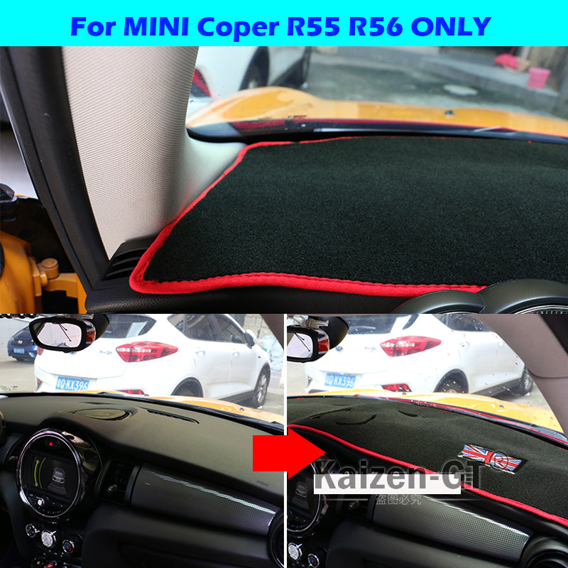 Union Jack UK Polyester Fiber Protective Cover Pad Dash for Mini Cooper R55 R56