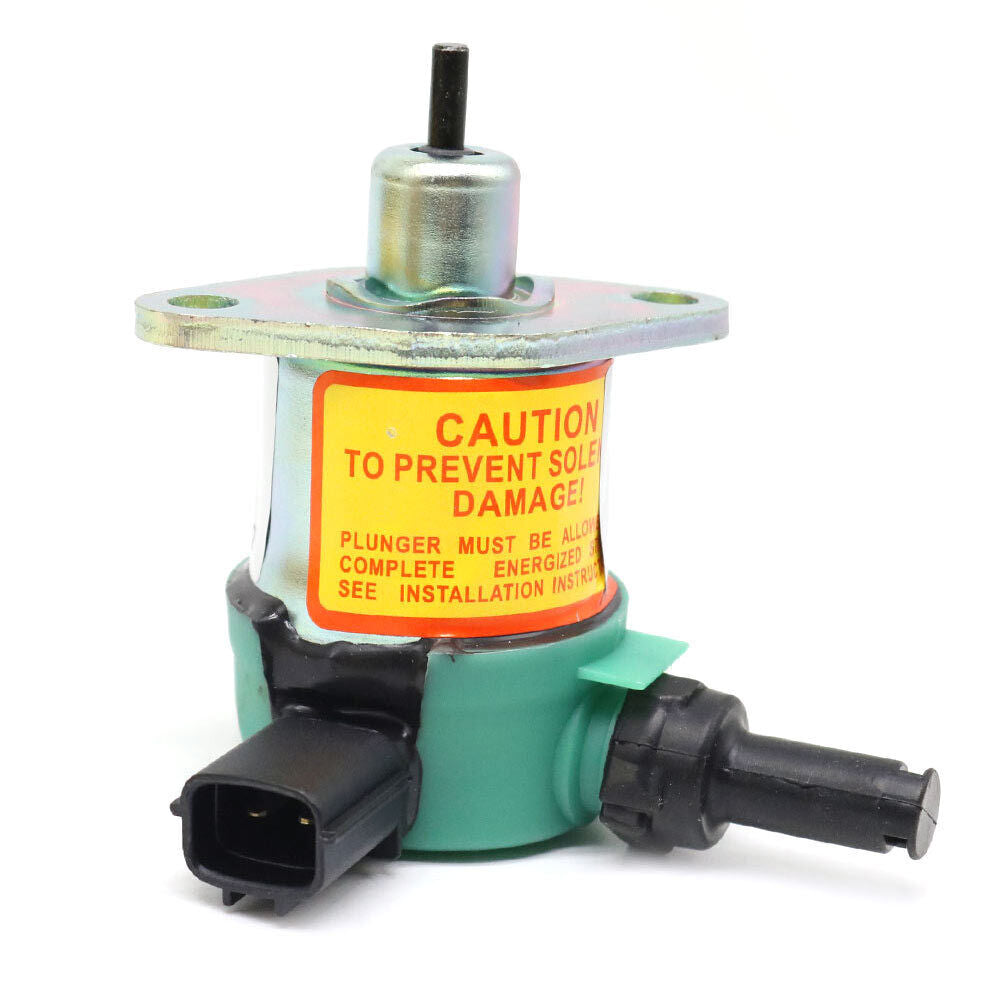 Fuel shut-off solenoid valve 17208-60015 is suitable for Kubota D905, D1005, D1105, V1205, V1305, and V1505 fuel tanks.
