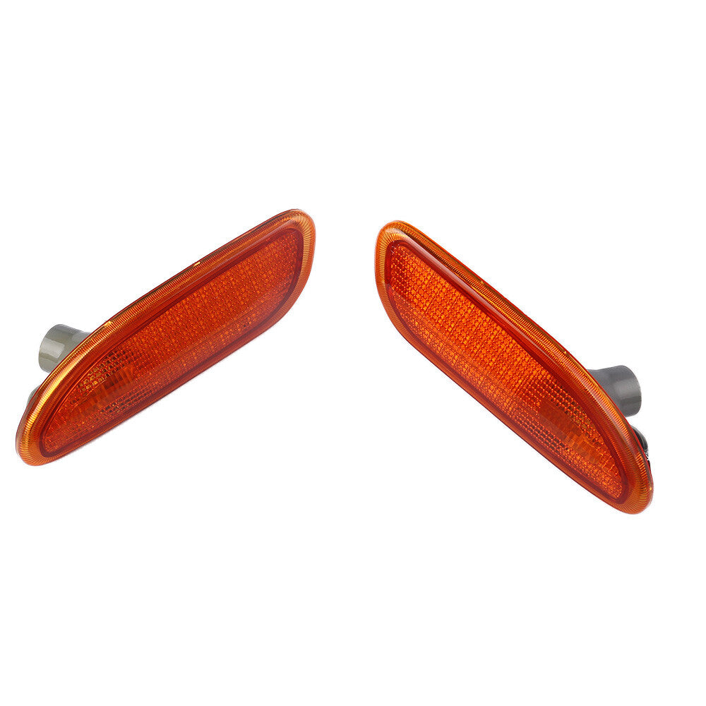 2Pcs For 2001-2007 C-Class W203 Left+Right Marker In Bumper Turn Signal Light