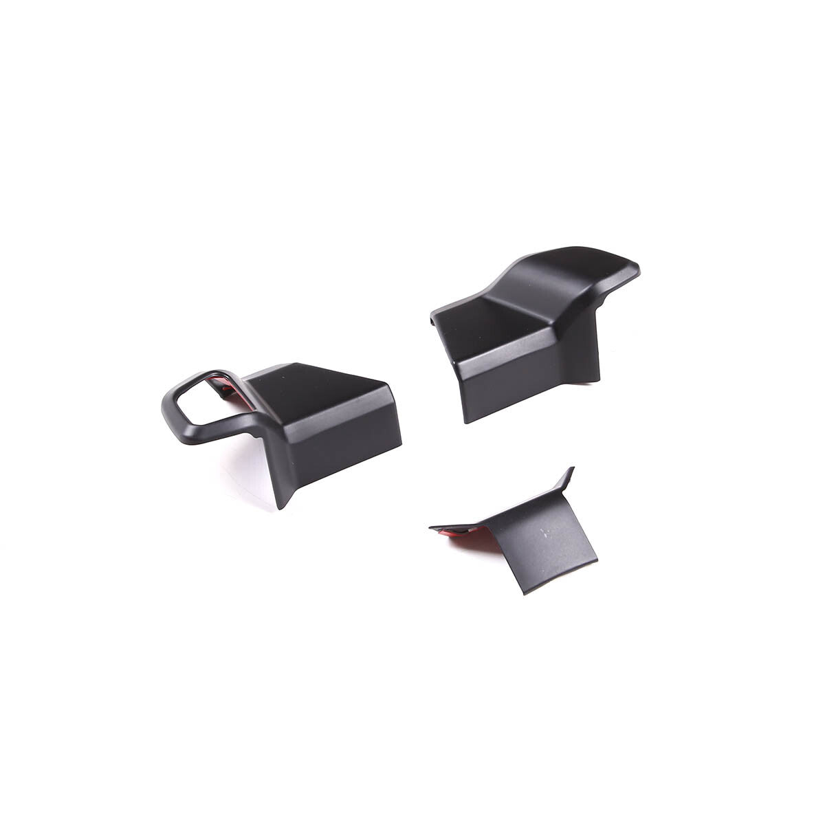 ABS matte black exterior mirror cap trim for Toyota Tenderra 2022 - 2023