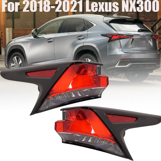 2018-2021 for Lexus NX300 passenger-side exterior LED taillight assembly