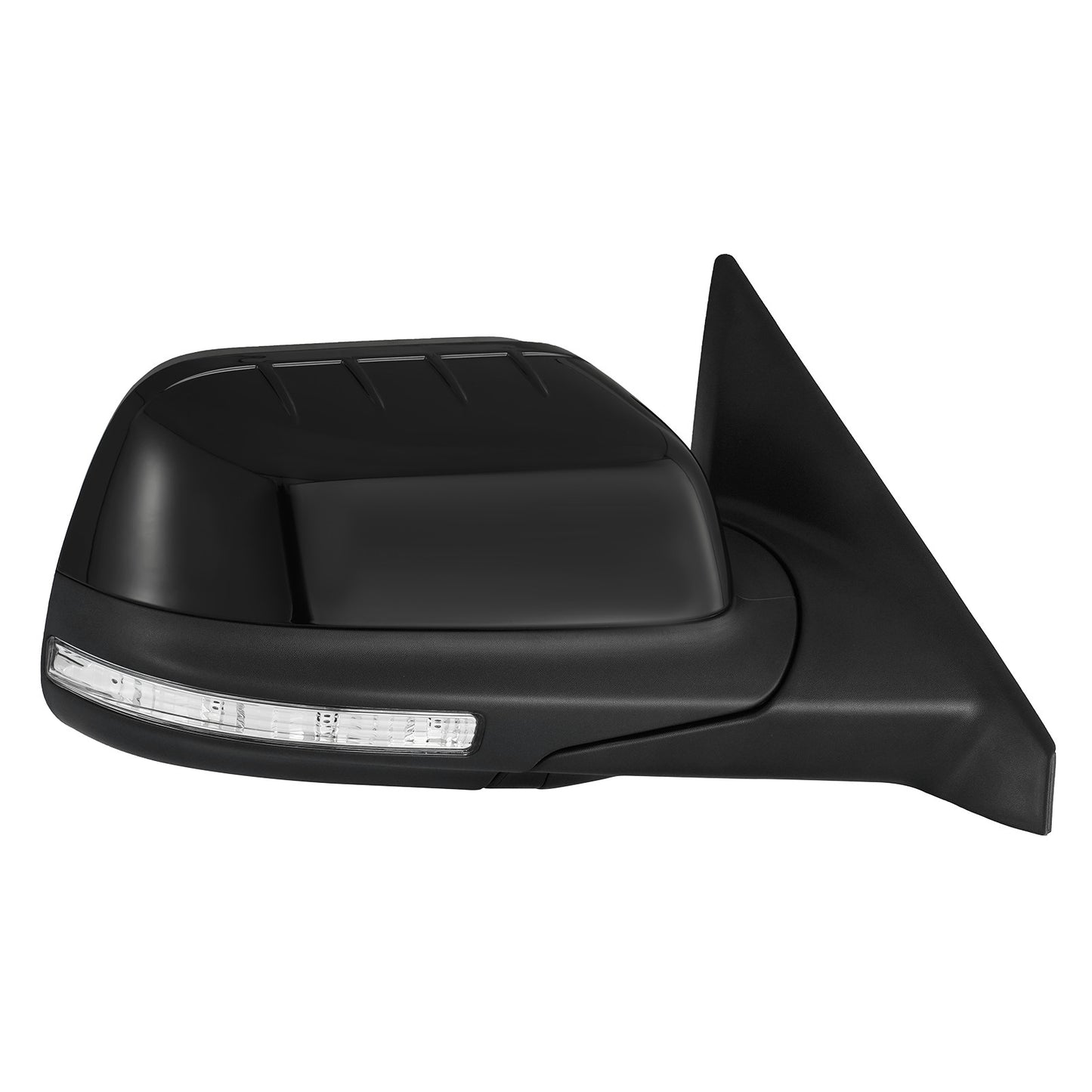 Right-side mirror compatible with 2011-2015 for Ford Explorer with memory power folding BSM 13-line.
