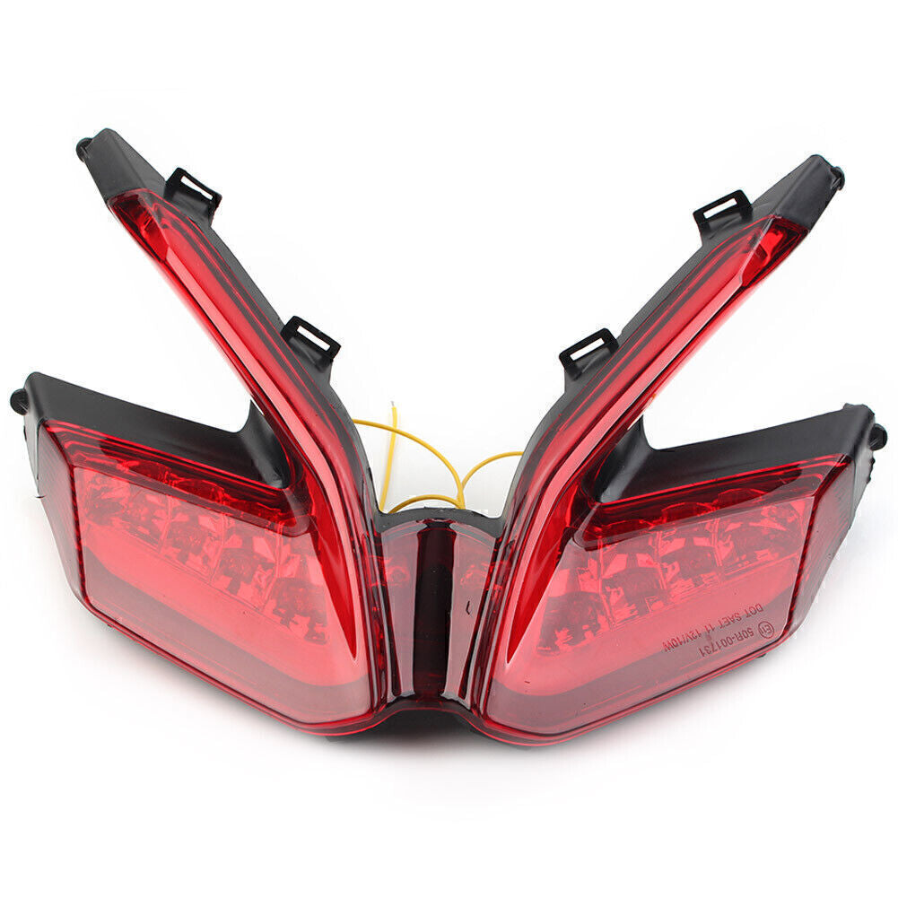 for Ducati Panigale 899 959 1199 LED Tail Lights Turn Signal Integrated Red