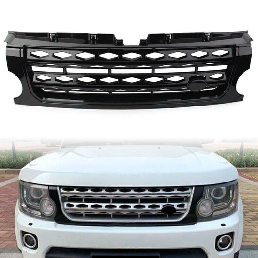 1x Black Front Grille Bumper Mesh for Land Rover Discovery LR3 2005-2009 Black