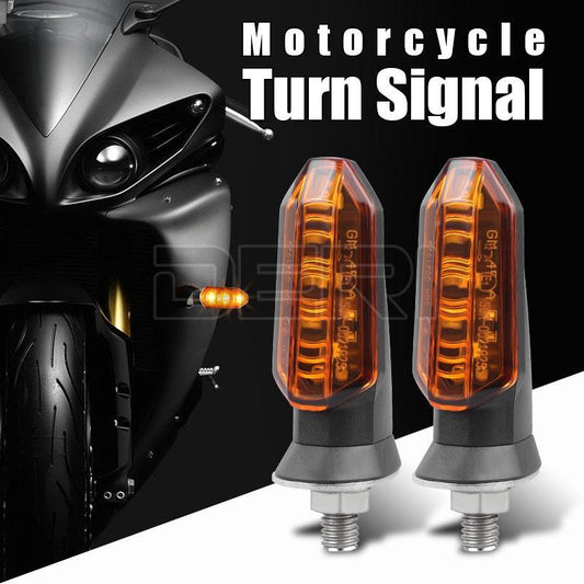 Motorcycle LED Turn Signal Indicator Blinker Light Fits for Honda for Suzuki for Yamaha