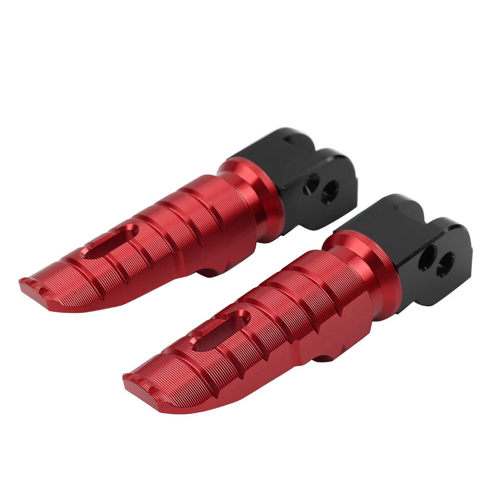 Red Red Passenger Rear Footrests Foot Peg for Ducati Monster 696 2008-2014 796