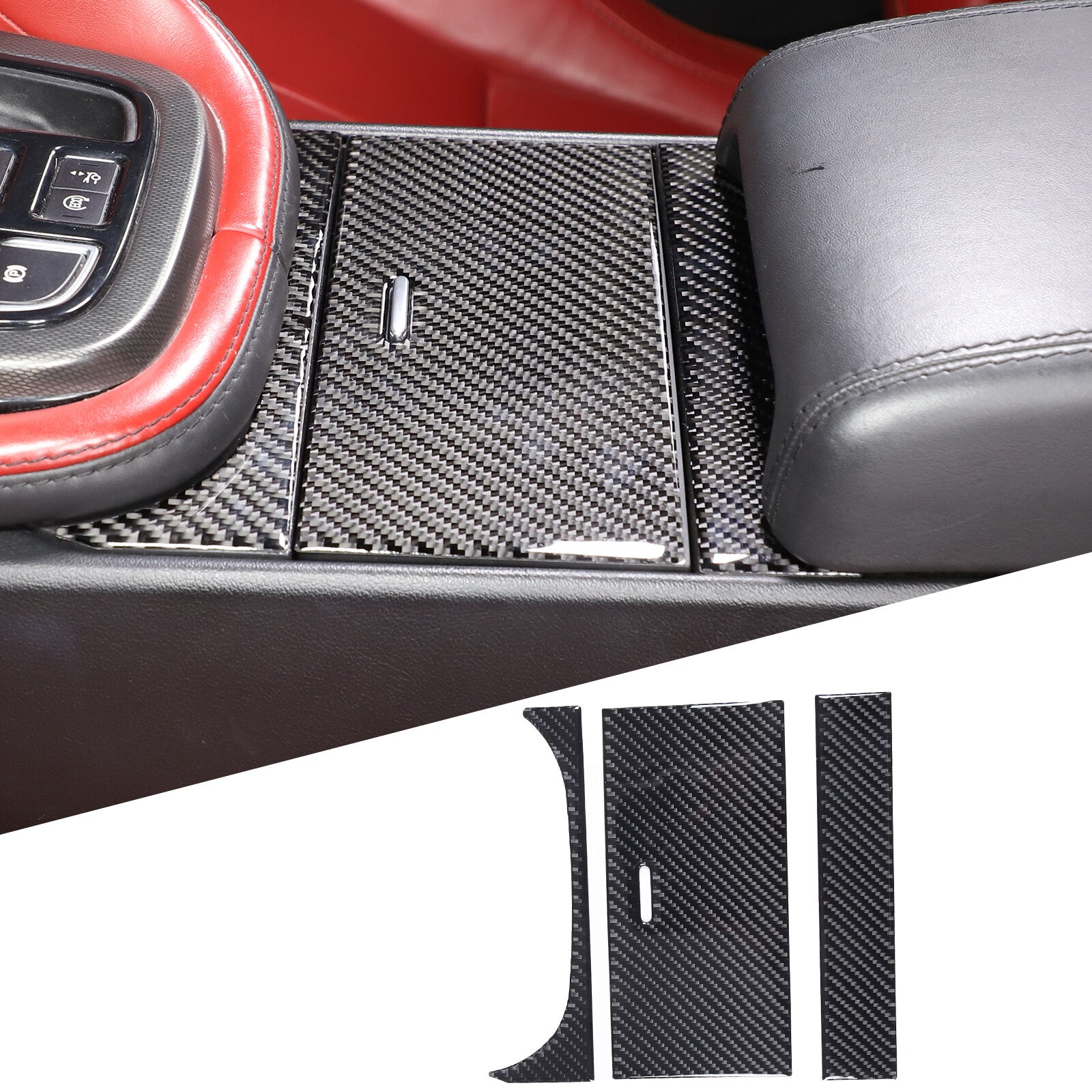 Silver chrome-plated bezel, side hinge cover, and exterior trim for HUMMER H2 (2003-09-)