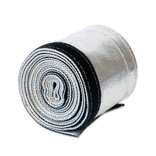 Aluminized tubing, heat-insulated, flexible conduit with cover, wrapped type, 3/4-10 ft