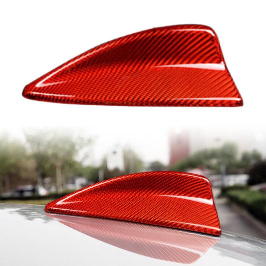 1x Carbon Fiber Shark Fin Antenna Cover for BMW 1 3 Series E82 E46 E90 E92 M3