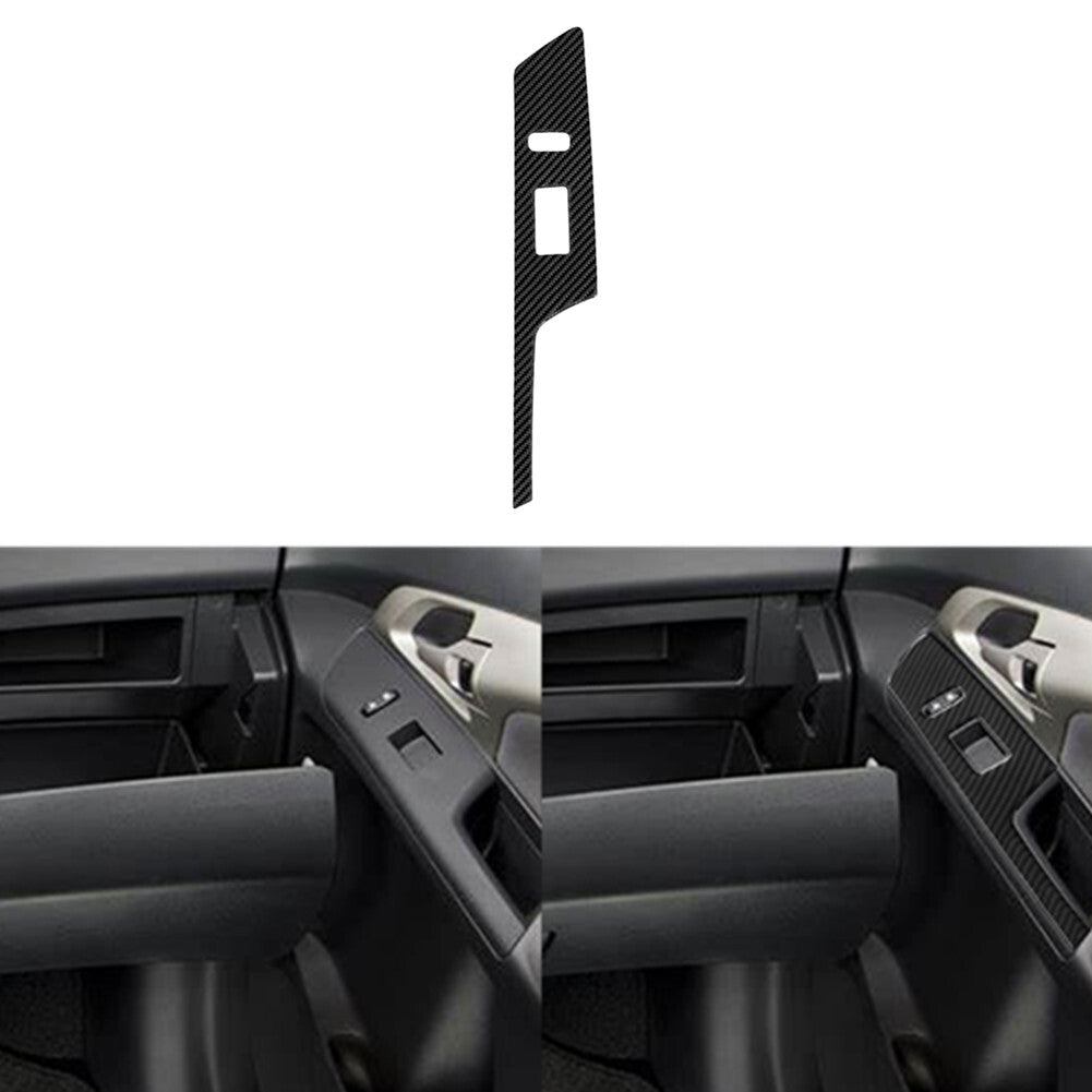 Carbon Fiber for Co -pilot Door Lift Control Cover Trim for Toyota Matrix 2009-2014