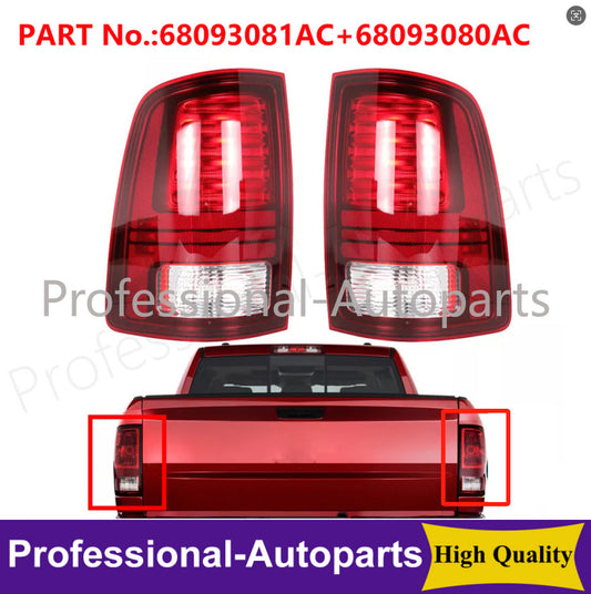 1Pair Rear LeftRight Tail Lights Assembly For 2013-2016 for Ram 1500 2500 3500