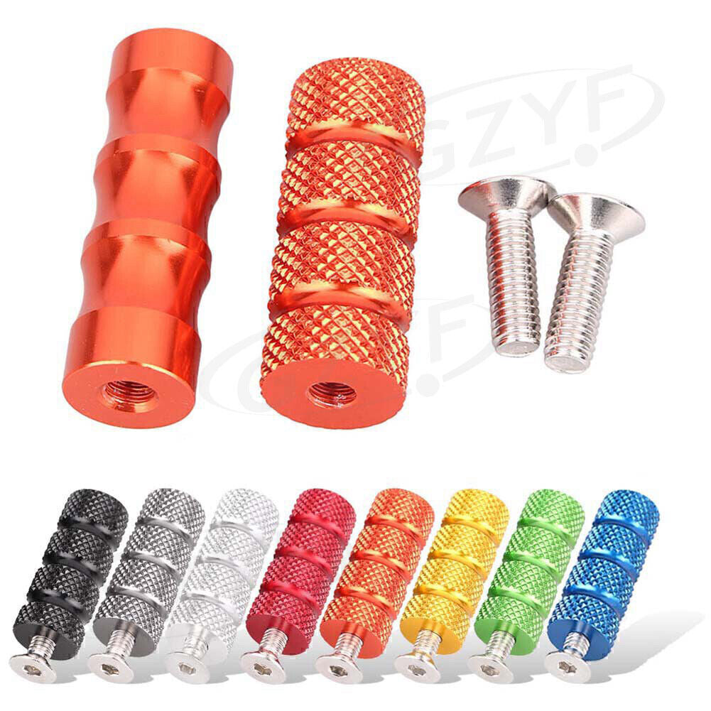 Rearset Footrests Footpeg Foot Pegs Pedals Steps Aluminum 8 Colors Universal UK
