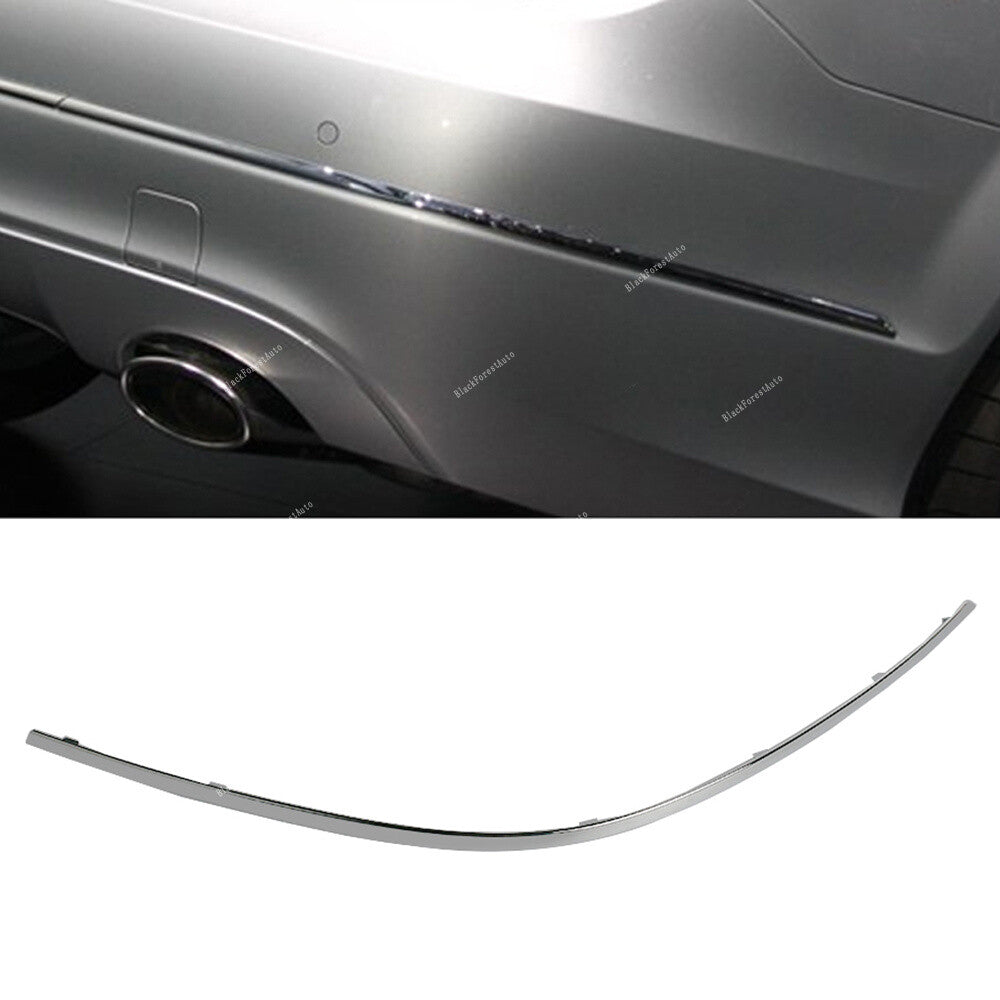 Rear Bumper Moulding Trim Chrome Right Side Fits 2012-14 for Benz C-Class C250 C300