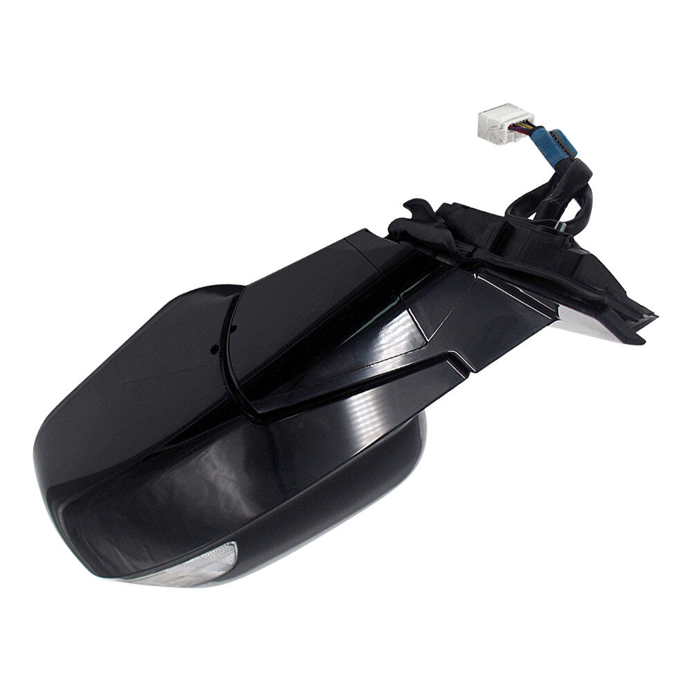 Rear Left Automatic Folding Power Heated View Mirror Black For CRV 2007-2011